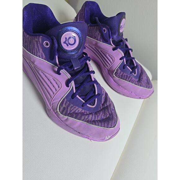 Nike KD16 B.A.D. Bad Mens Size 10.5 Purple Fuchsia Aunt Pearl DV2917-500 NBY - Picture 3 of 8
